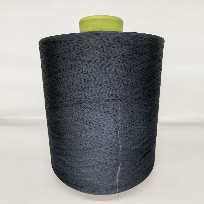 yarn polyester ສີດໍາ